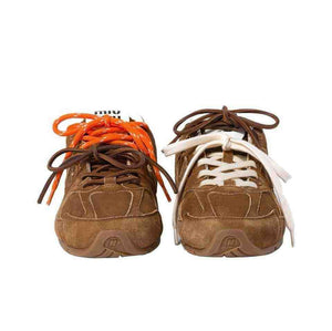 سنيكيرز شبك نيو بلانس x ميو ميو من الجلد السويدي New Balance X Miu Miu.