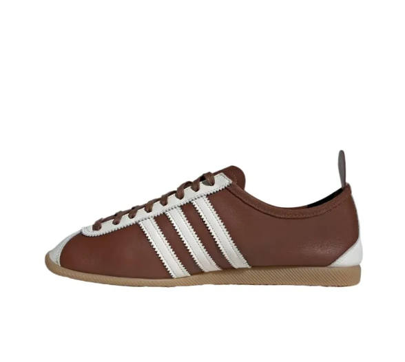 حذاء adidas originals بني منخفض القمة بنعال رفيعة مقاوم للانزلاق والاهتراء للرجال والنساء