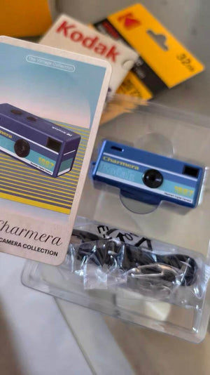 Kodak Charmera Blind Box| كاميرا كوداك الترند الأصلية مع سلسلة مفاتيح.