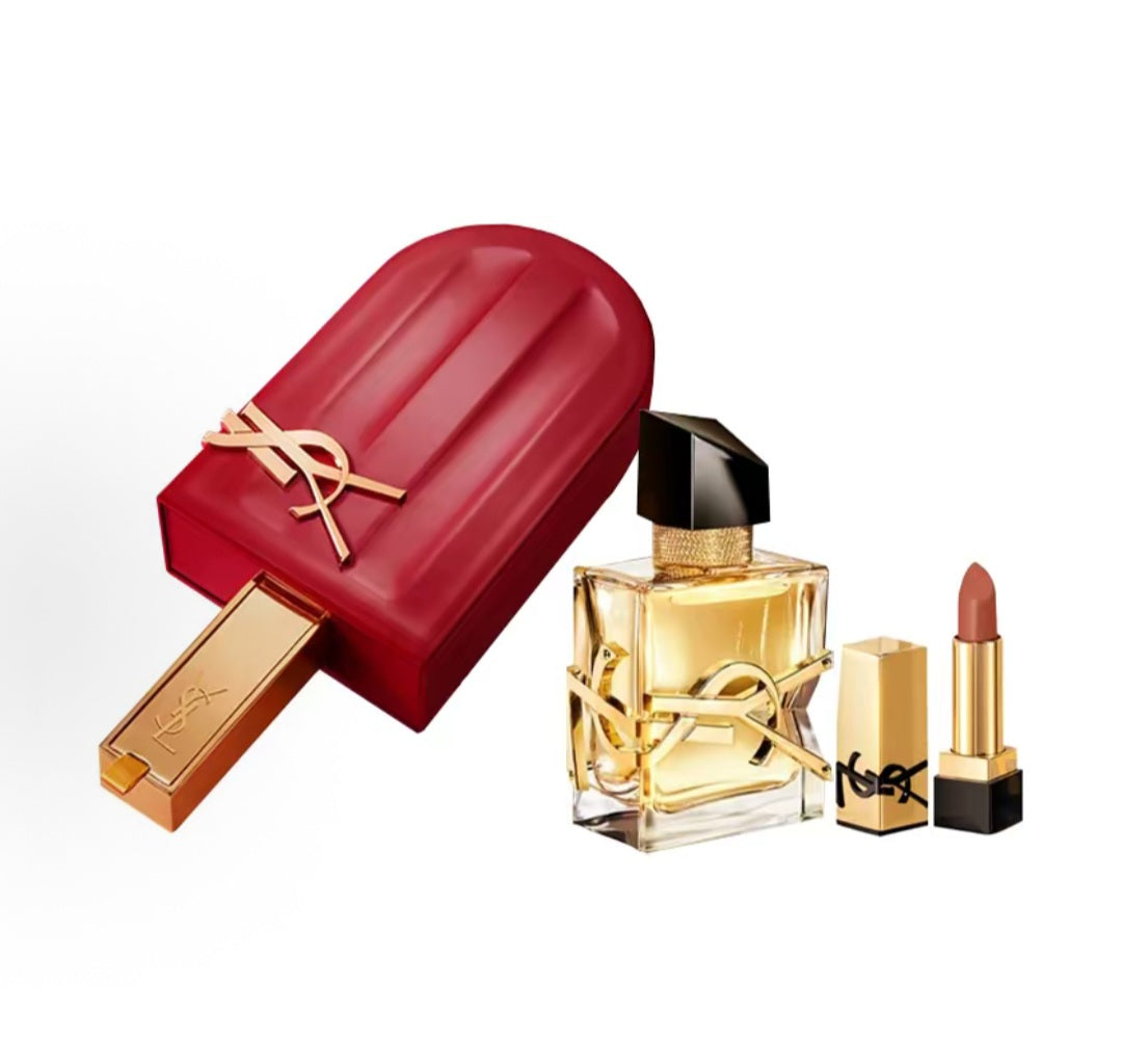 YSL Eau de Parfum Set, Classic Women's Fragrance, Oriental Fougere Fragrance, Eau de Parfum EDP, Citrus Lavender, 50ml+