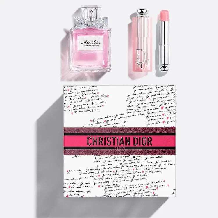 Dior Addict Lip Glow & Miss Dior Fragrance Set Limited Edition Eau de Toilette.