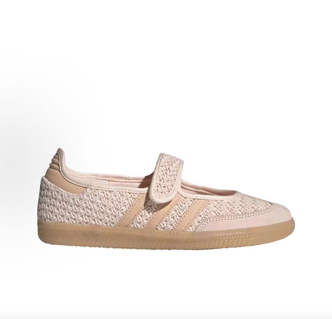 أصلي 100% حذاء adidas Samba Mary Jane نسائي وردي