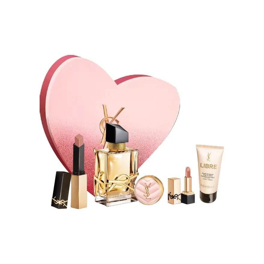 YSL Saint Laurent Eau de Parfum Libre lipstick gift set.