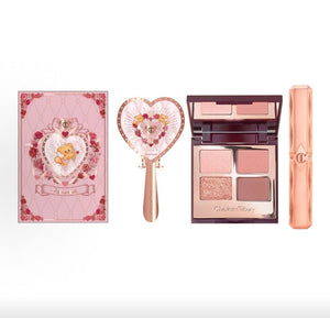 Ct x Butter Bear Four Color Eyeshadow + Water Gold Tube Makeup Set 520 Limited >