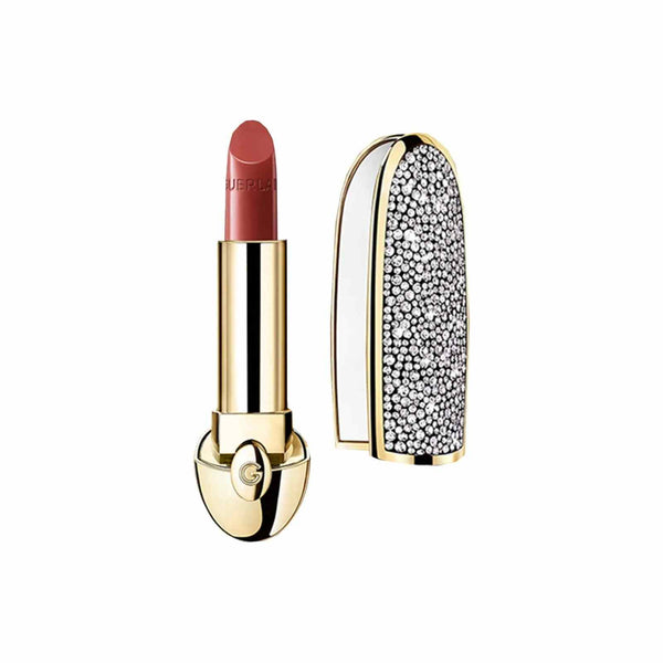 Guerlain Lipstick Diamond Queen Jewel Lipstick with satin finish and luxurious jeweled gold case