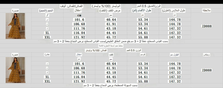 قفطان رمضاني أنيق بتطريز فاخر ولمعان راقٍ.