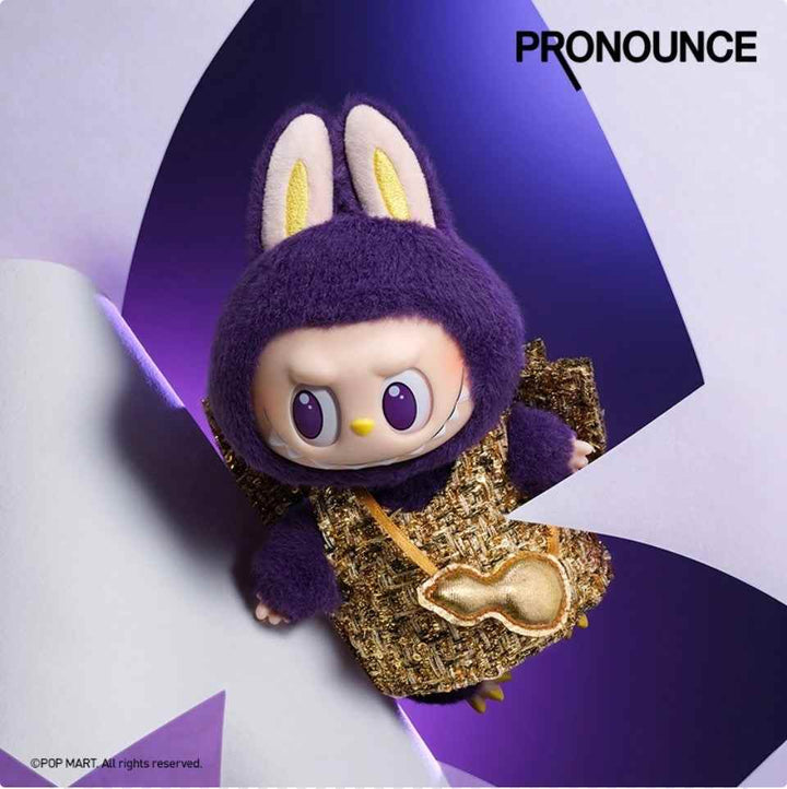 Labubu figurine in stylish outfit from توب ماركت.