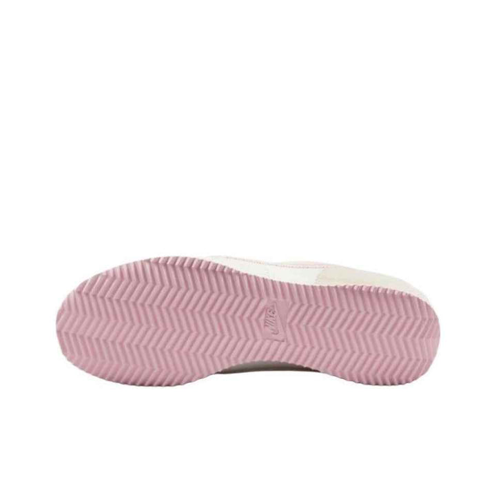Nike Cortez women's classic walking shoe with pink rubber sole and lightweight design