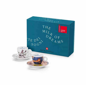 طقم أكواب قهوة illy Art Collection إصدار The Milk of Dreams.