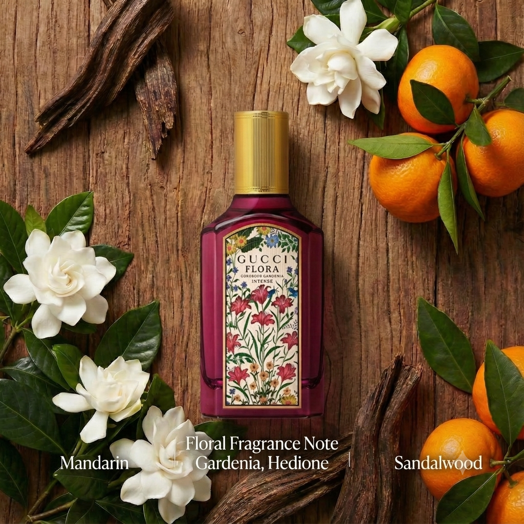 عطر Gucci Flora Gorgeous Gardenia Intense برائحة الزهور المكثفة