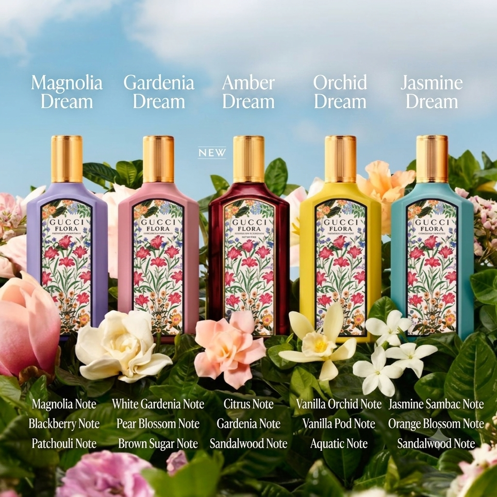 عطر Gucci Flora Gorgeous Gardenia Intense برائحة الزهور المكثفة
