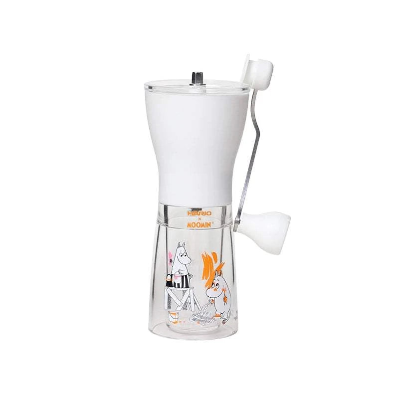 HARIO Moomin Co-branded Hand Crank Grinder Gift Box V60 Filter Cup.