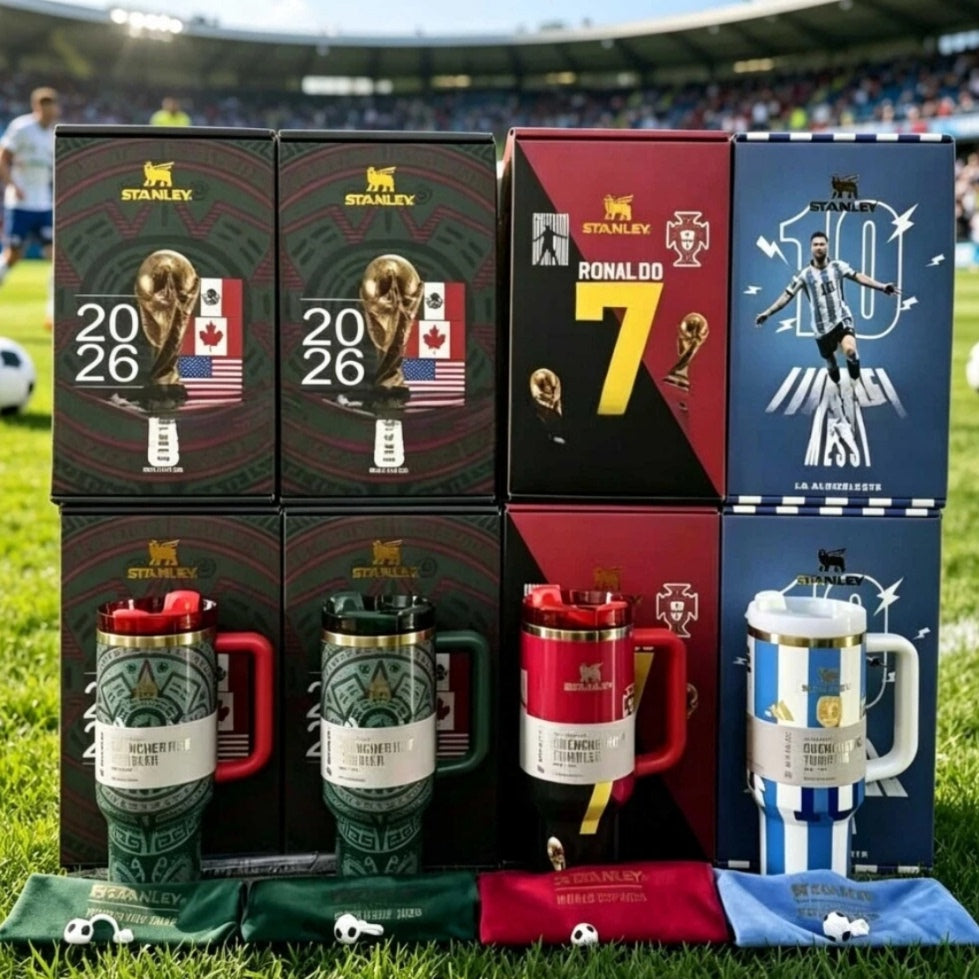كوب Stanley Quencher H2.0 إصدار كأس العالم لكرة القدم 2026