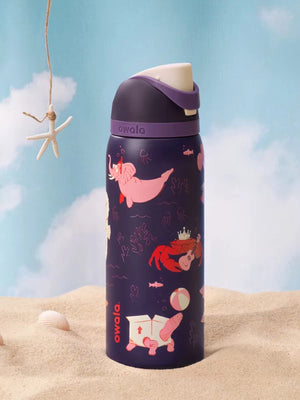 Owala's new summer beach insulated cup FreeSip double drink straw cup 945ml large capacity water bottle