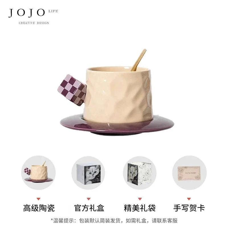JOJO coffee cup Rubik's.