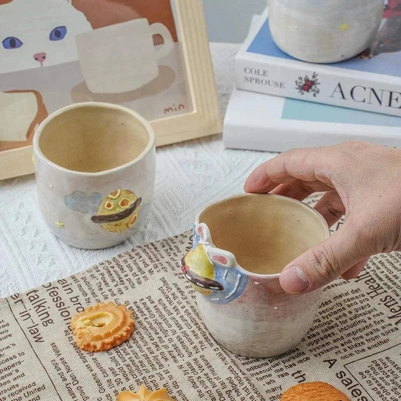 JOJO Rabbit. cups home hand-painted.