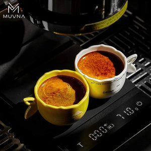 MUVNA Espresso Cup and Saucer Set.