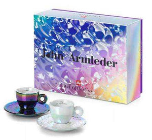 طقم أكواب Espresso من illy Art Collection بألوان Iridescent.