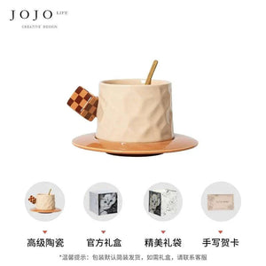 JOJO coffee cup Rubik's.
