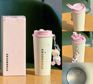 Starbucks cherry blossom spring bloom.