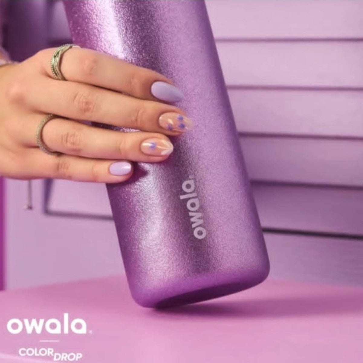 مطارة Owala  FreeSip  💜 Limited Edition.