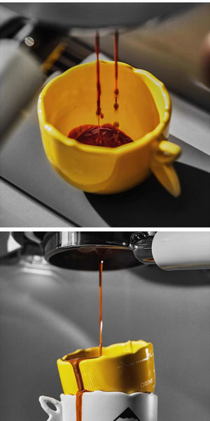 MUVNA Espresso Cup and Saucer Set.