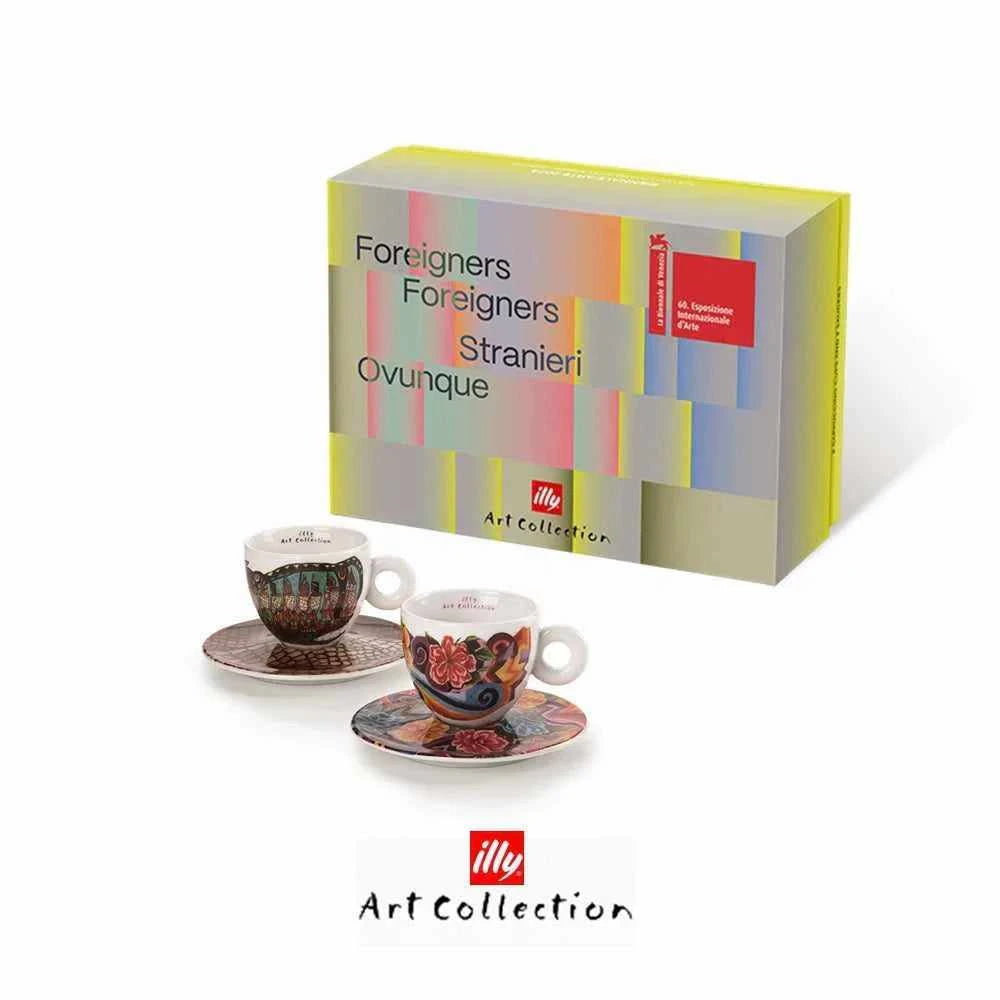 illy Coffee Mugإصدار بينالي فينيسيا 2024 | طقم فناجين إسبريسو كوليكترز آرت.