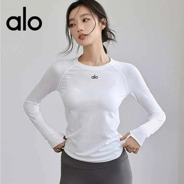 a|o High Elastic Breathable Long Sleeve Sports Top