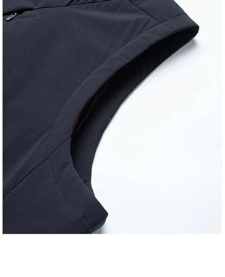 صديري رجالي بير كاردان أنيق بدون أكمام بخياطة متقنة وألوان متنوعة