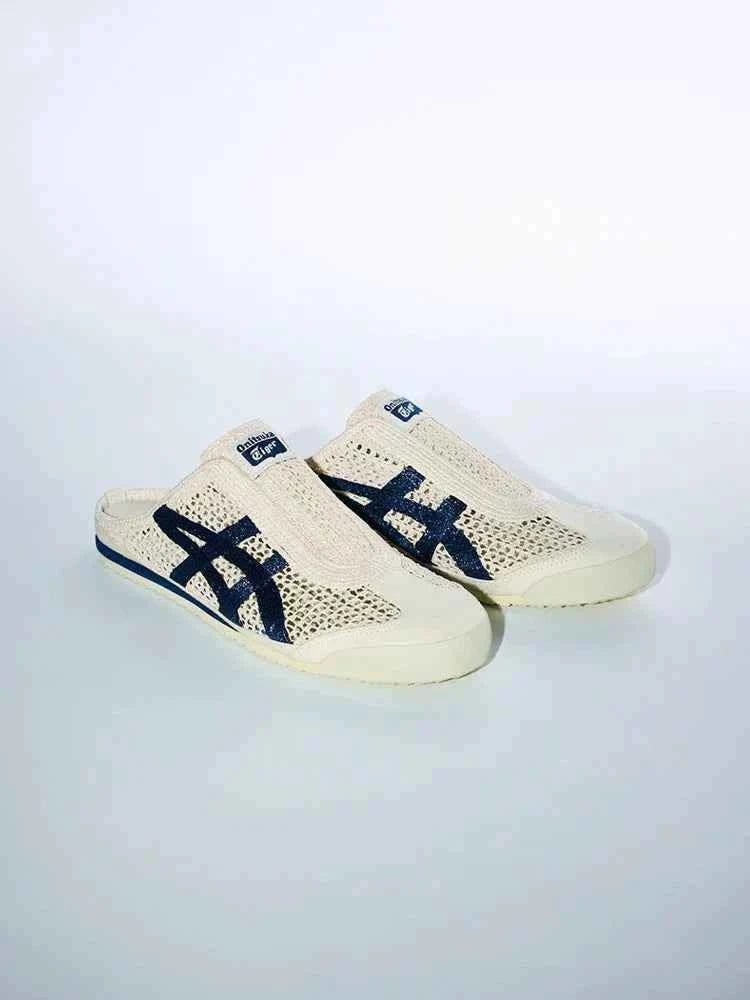 Onitsuka Tiger MEXICO 66 SABOT حذاء أسكس ميكسيكو 66 سابوت - سكري بكحلي داكن.