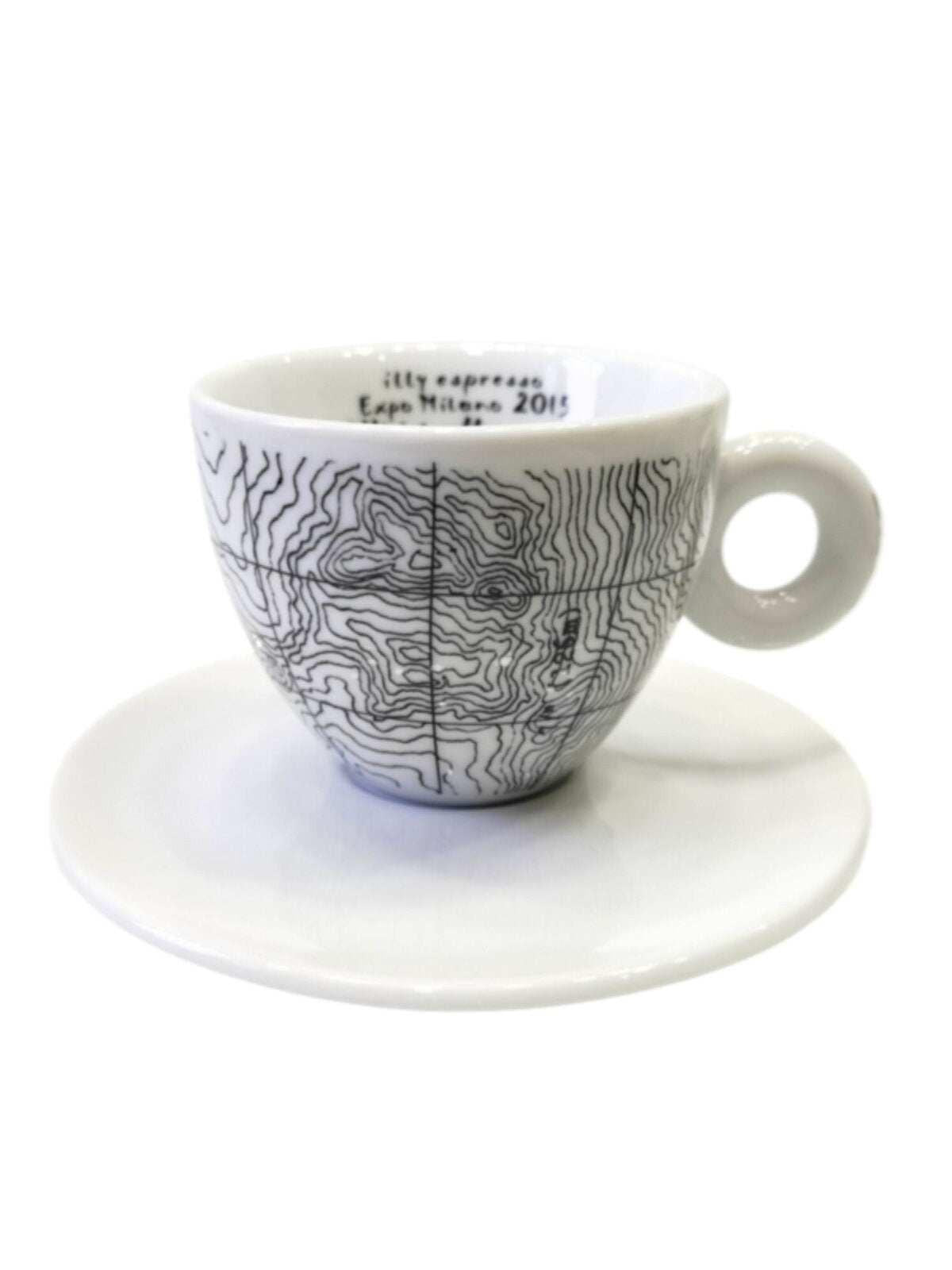 طقم أكواب Espresso من illy Art Collection بتصاميم فنية.