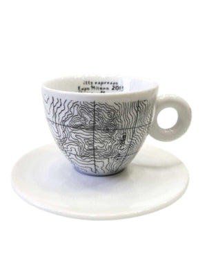 طقم أكواب Espresso من illy Art Collection بتصاميم فنية.