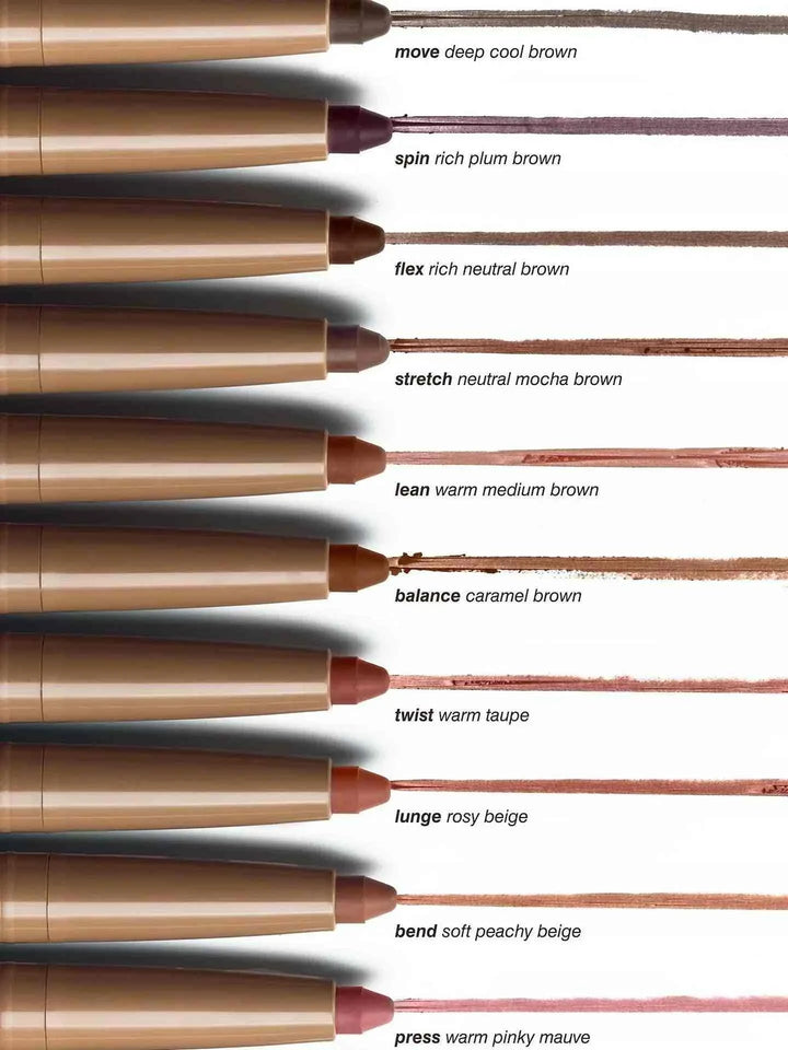 Rhode Lip Liner creamy long-lasting lip liners in various brown and beige shades with smooth, moisturizing formula.