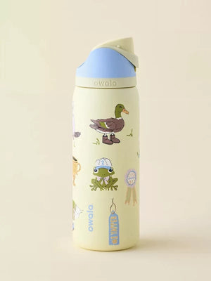 American version of Owala's new UO co-branded Animal World thermos cup FreeSip double drink lid insulation straw