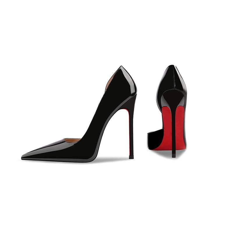 Christiana حذاء نسائي High Heels بتصميم أنيق ونعل أحمر مميز.