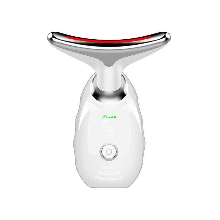 جهاز Skin Care لشد الرقبة وإزالة التجاعيد بتقنية EMS و LED.