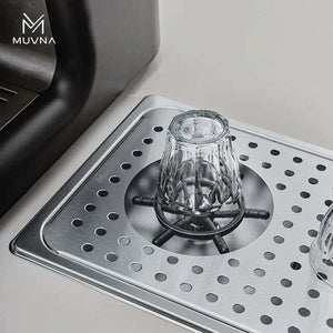 MUVNA Embedded Stainless Steel Cup Washer.