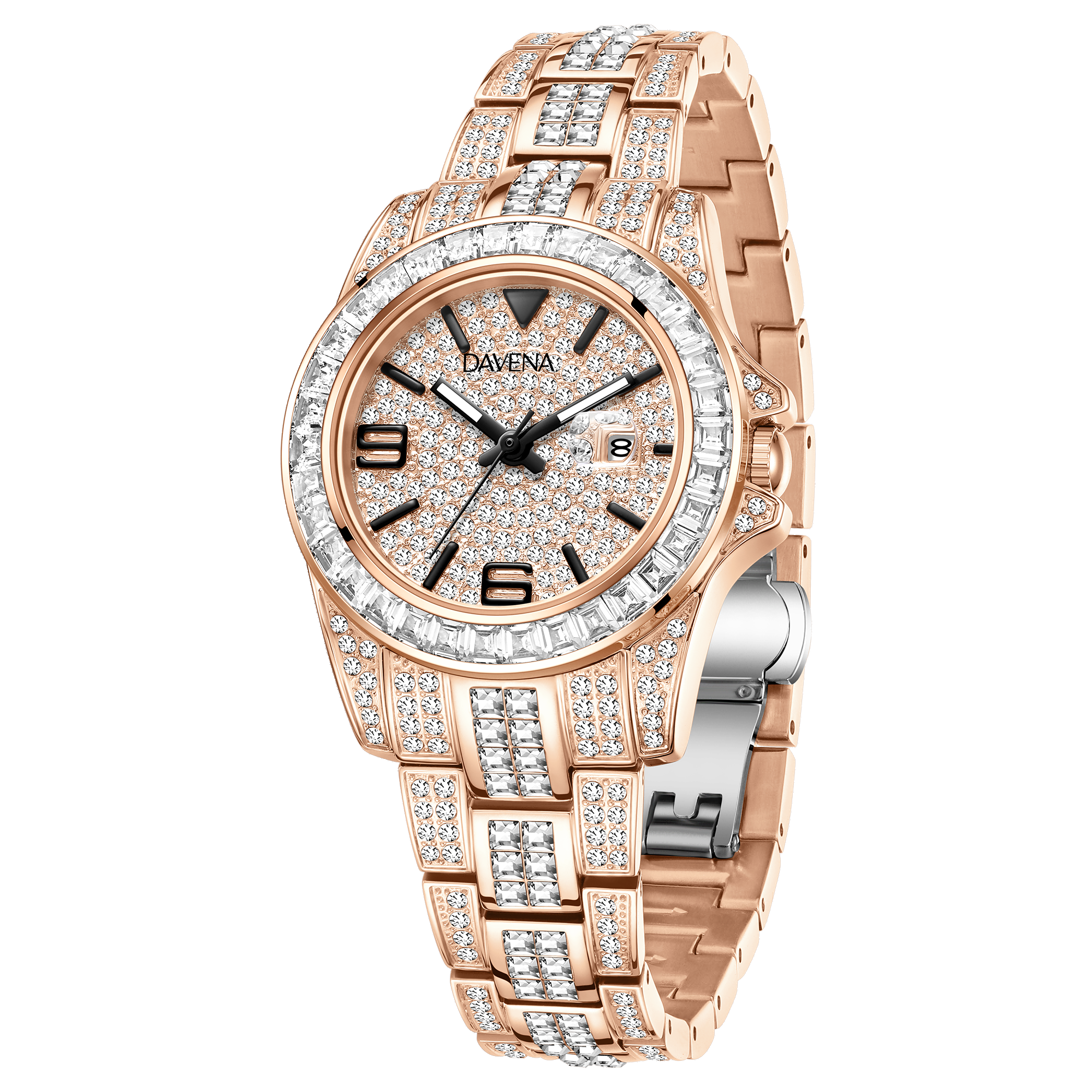 520 gift gypsophila watch female full diamond light luxury lady genuine luxury birthday gift for girlfriend wife.