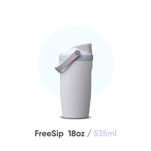 كوب ماء معزول من اوالا باللون الرمادي سعة 18oz