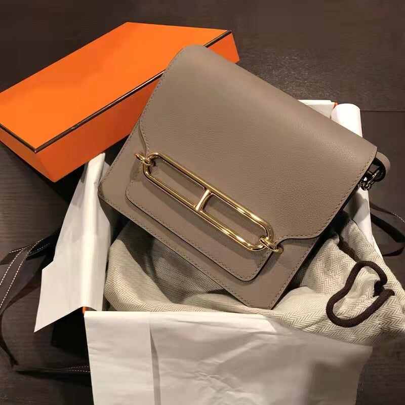 حقيبة كتف Hermes Roulis نسائية فاخرة أصلي 100%