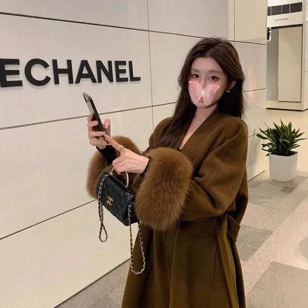 cashmere coat women - تصميم راقٍ وأناقة دائمة بإطلالة حديثة 2025