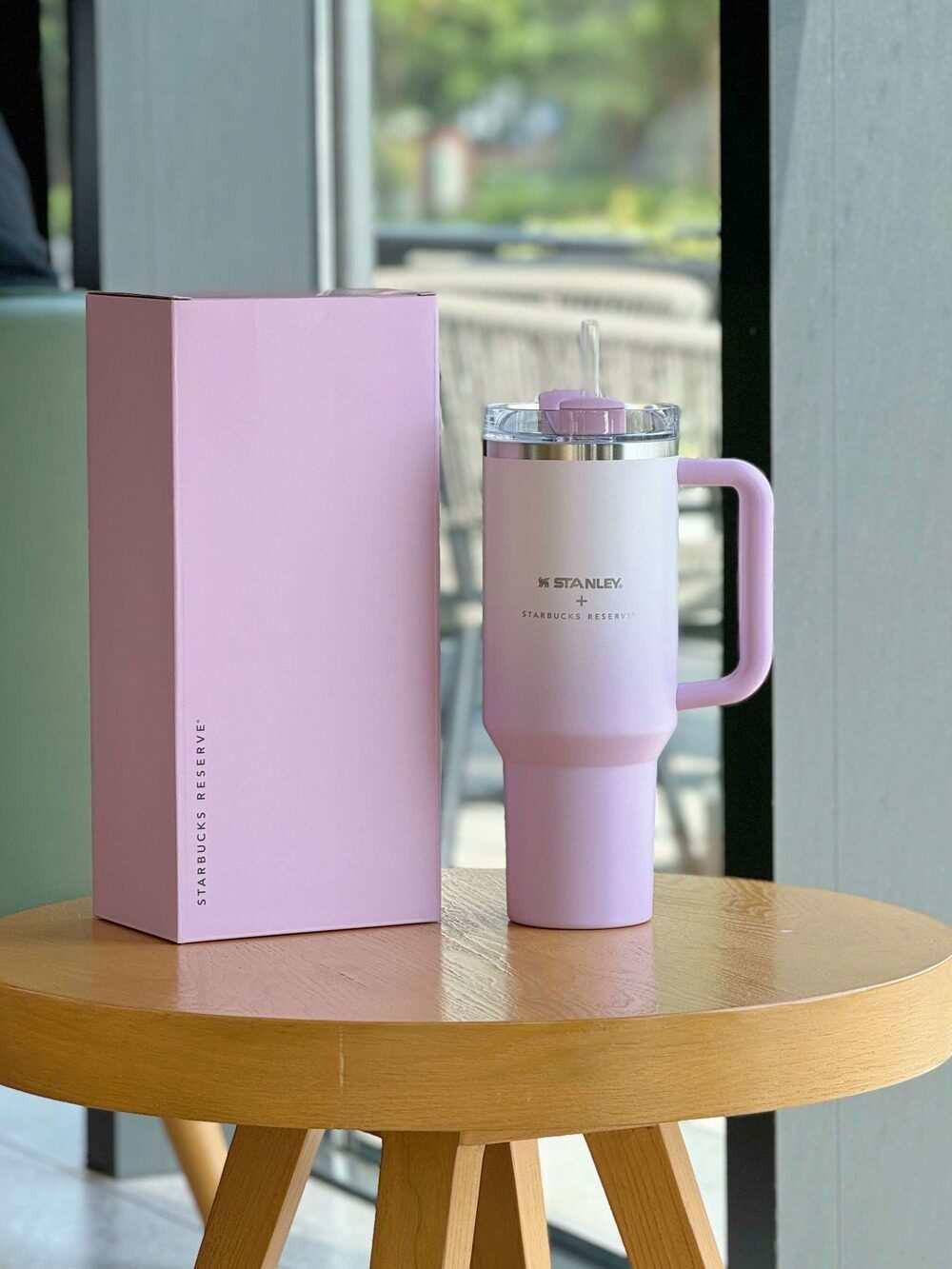Starbucks Tumbler Cotton Candy - وردي رقيق (إصدار محدود).