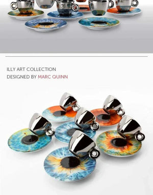 illy Marc Quinn Espresso & Cappuccino Cup.