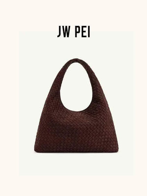 حقيبة JW PEI منسوجة كبيرة – JW PEI Woven Handbag بتصميم عملي أنيق.
