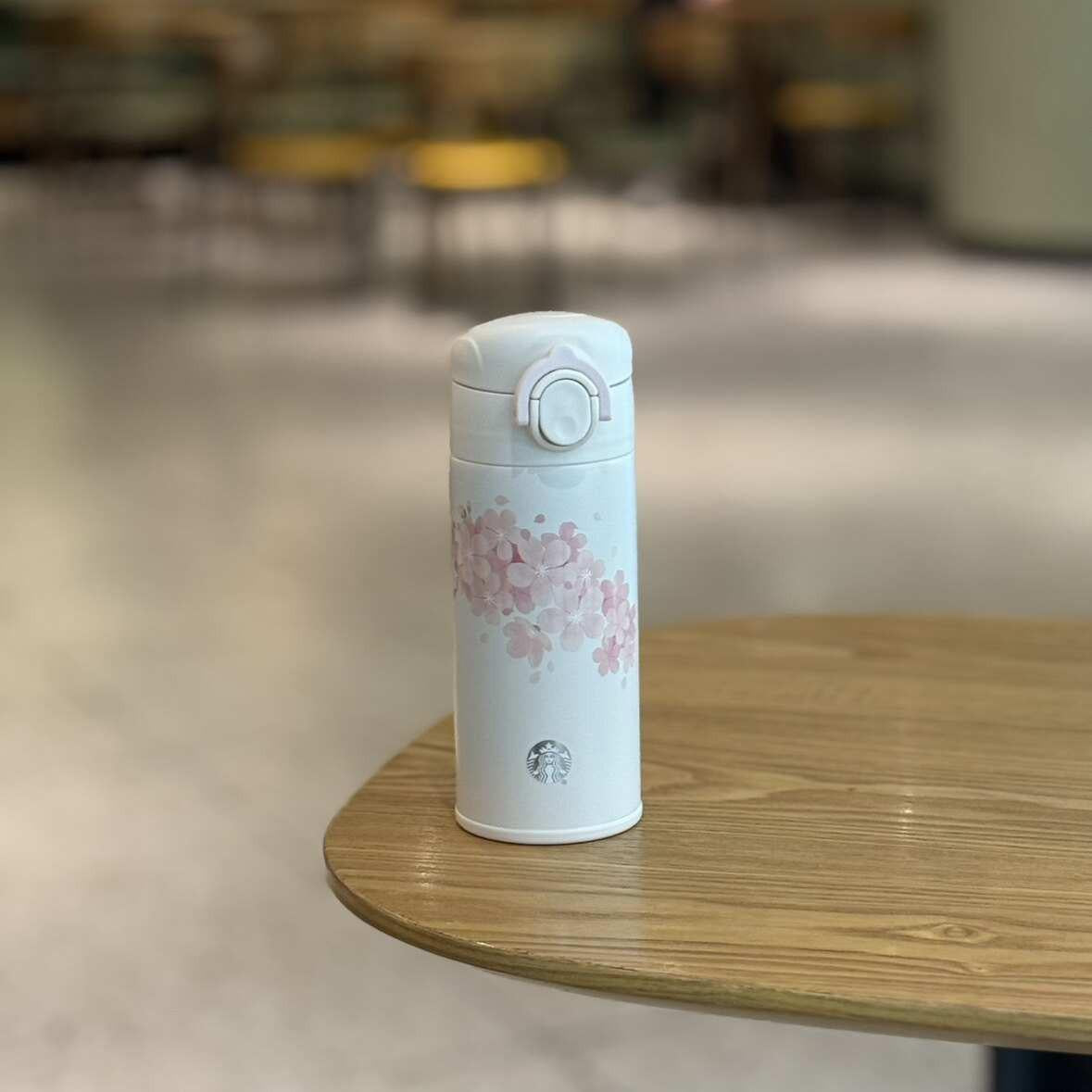 Starbucks Cup 2025 Cherry Blossom Spring Bloom Pink High Value Mark Glass Straw Stainless Steel Insulated Water Cup.