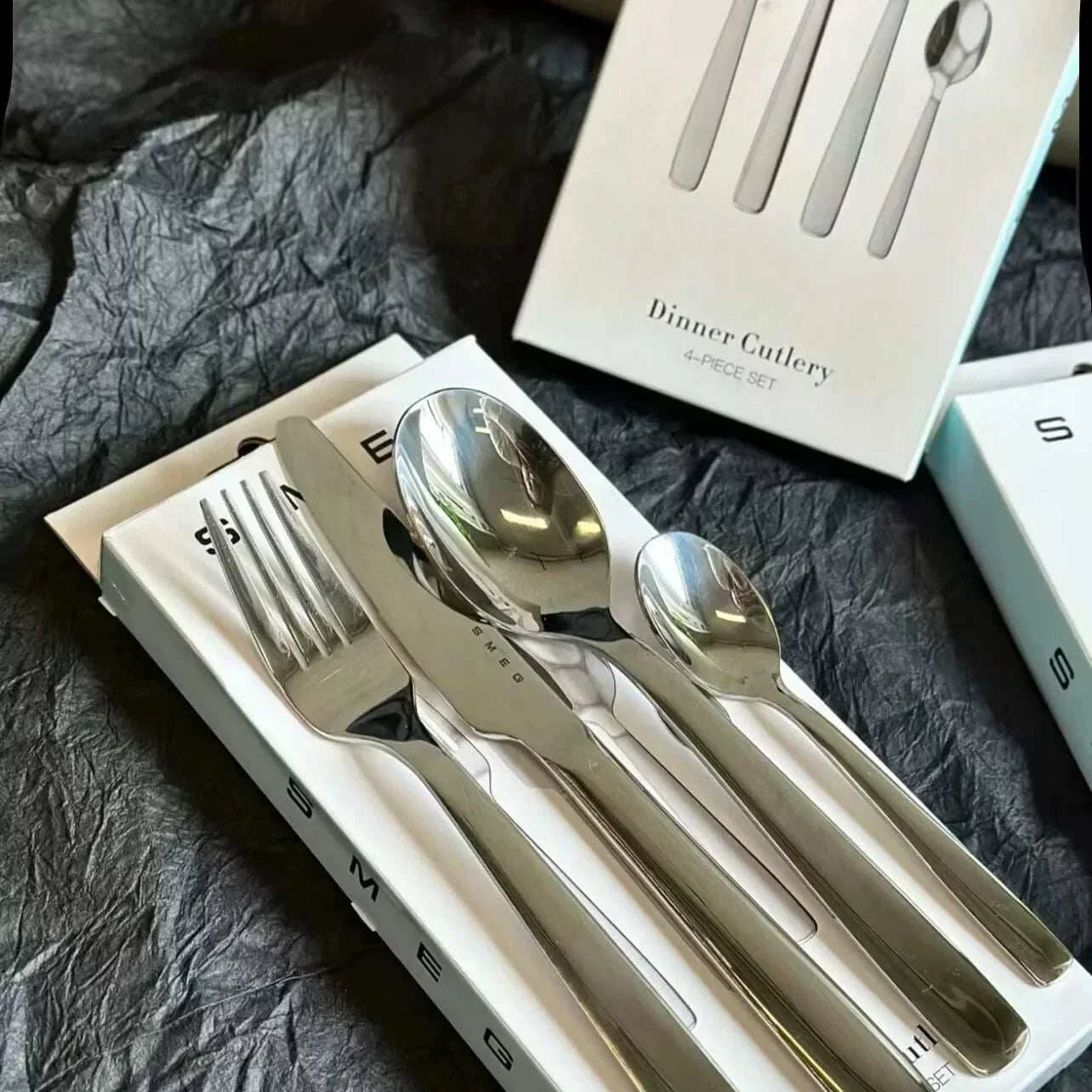 SMEGS Stainless Steel European Style طقم.