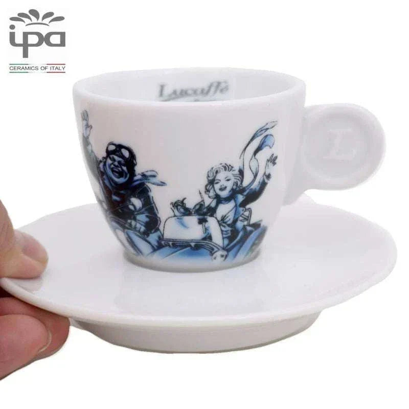 Lamarzoco concentrated and cap cups imported from Italy, IPA version of hot mom double red label coffee cups and multiple brands.