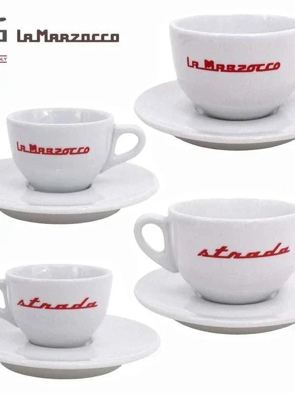 Lamarzoco concentrated and cap cups imported from Italy, IPA version of hot mom double red label coffee cups and multiple brands.