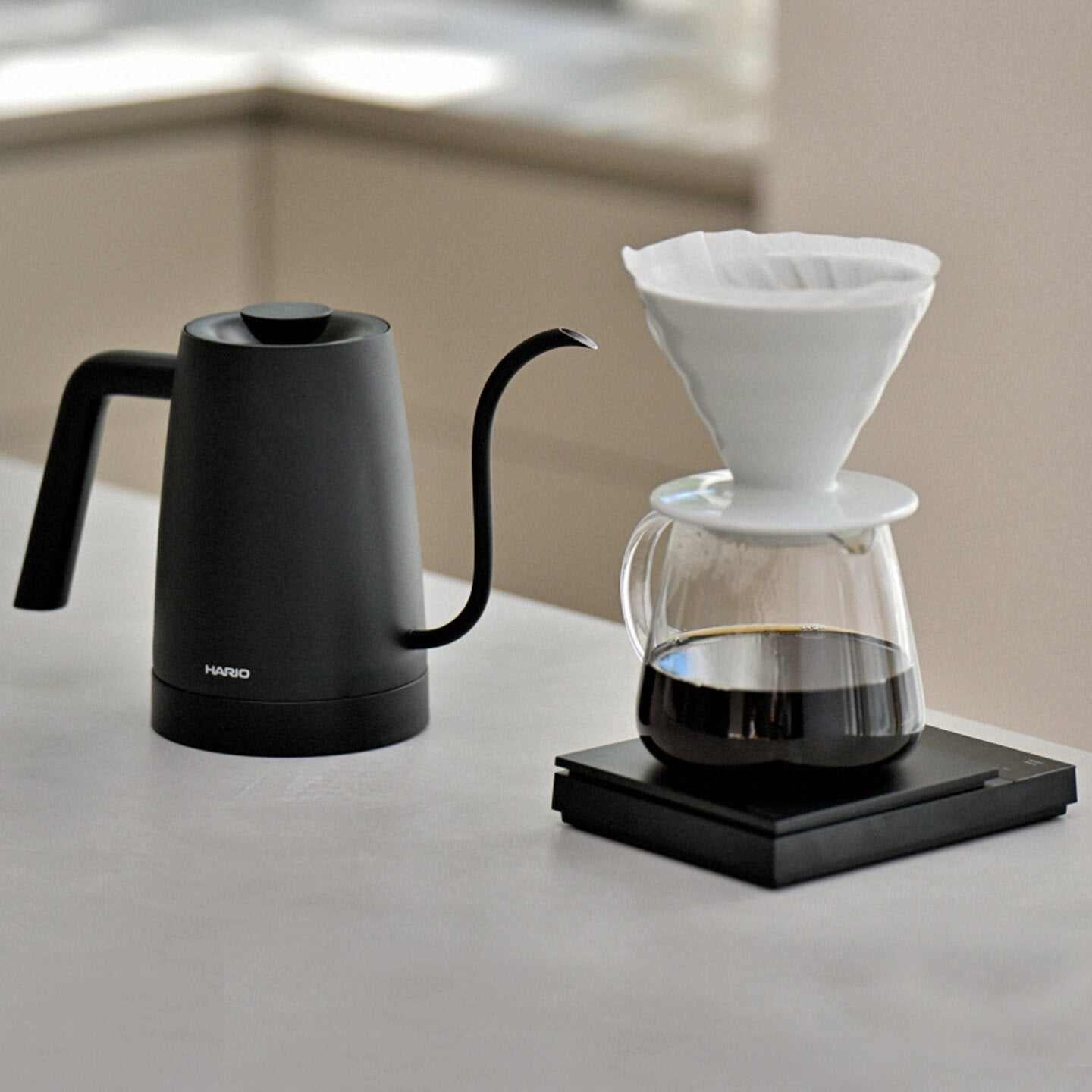 HARIO's new product LYRA intelligent temperature.