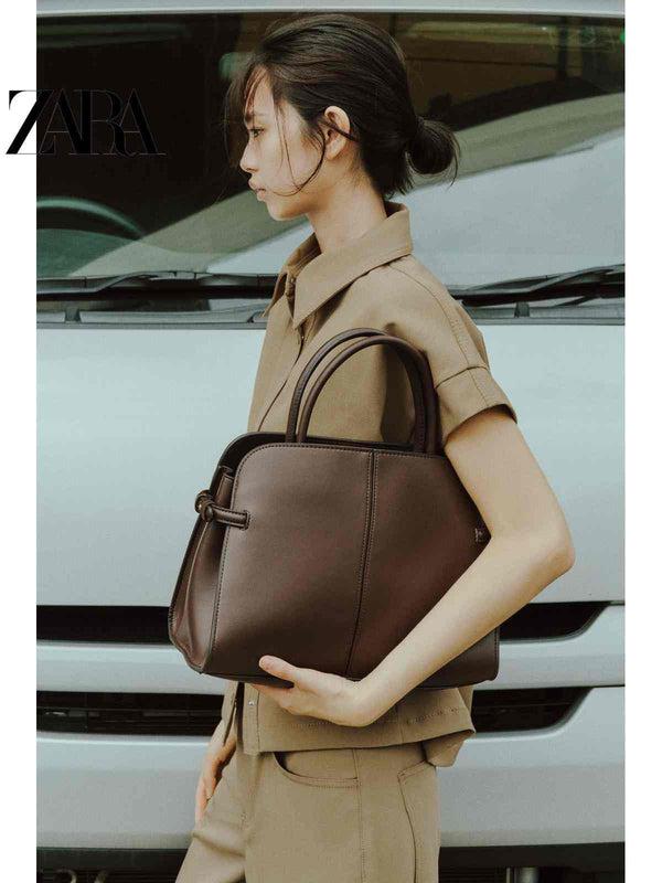 ZARA2025 Autumn New Women's Bag Large Capacity Urban Leisure Bag 6353610 721